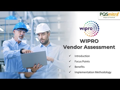 Wipro Supplier Quality System Assessment