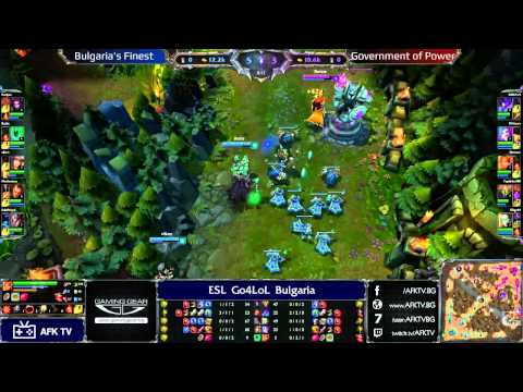 Go4LoL Bulgaria #148: Bulgaria's Finest vs. Government of Power