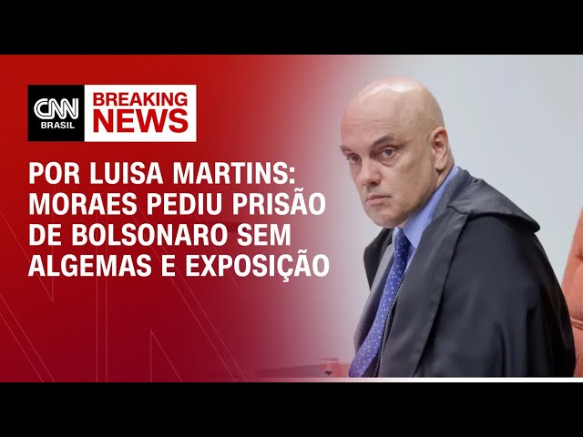 Moraes determinou que prisão de Bolsonaro ocorresse sem algemas e exposição | CNN NEWSROOM