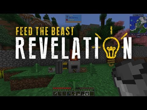 FTB Revelation on FTB One #3 - Base Planning And Resource Gathering (Modded Minecraft 1.12.2)