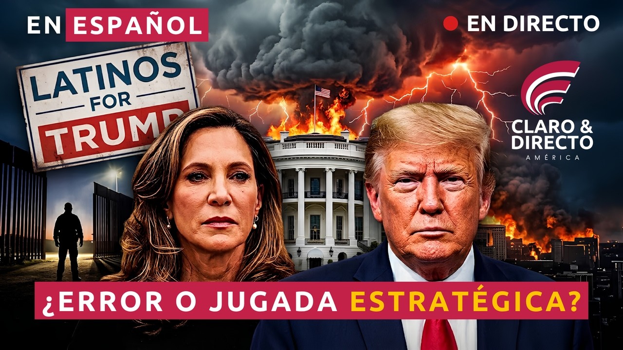 MARÍA ELVIRA SALAZAR RETA A TRUMP A SÓLO DÍAS DE LAS ELECCIONES | ACT BLUE BAJO FUERTE ESCRUTINIO