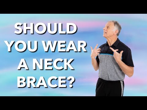 Neck Pain? Should You Wear A Neck Brace? If So, You Should Do This.