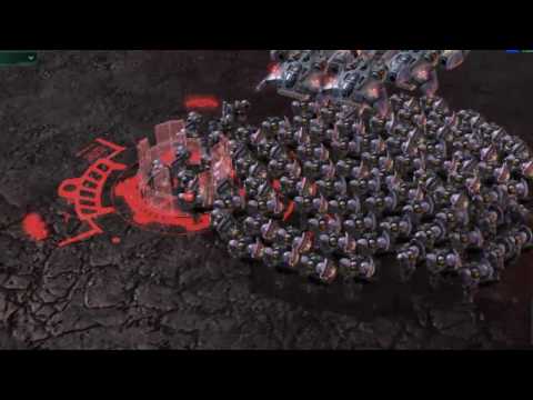 Two Epic Starcraft 2 Nukes