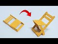 How To Make A Chair With Popsicle Sticks Miniature Folding Chair