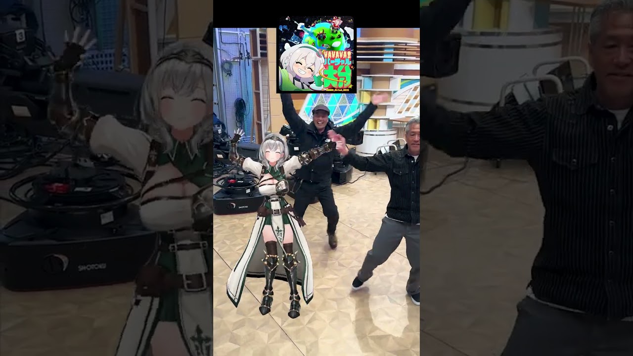 TOSのカメラマンも！？🎶VAVAVA！バーチャル大分踊ってみた！#白銀ノエル