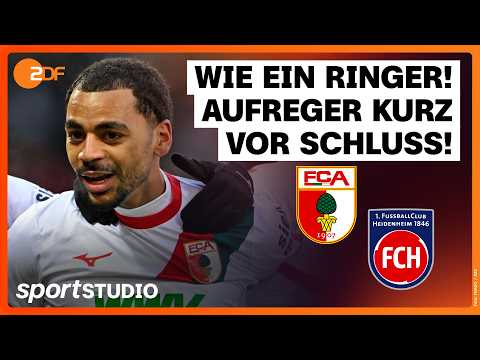 FC Augsburg – 1. FC Heidenheim | Bundesliga, 22. Spieltag 2025/26 | sportstudio