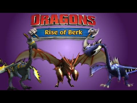 Dragons:Rise Of Berk || Winged Warden,Triple Strike and Wind Striker titen