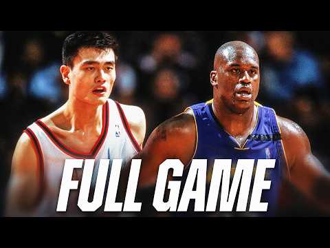 Yao Ming vs Shaq: EPIC First Matchup | NBA Classic Game