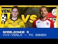 EDIVISIE | Speelronde 5: VVV-Venlo - FC Emmen
