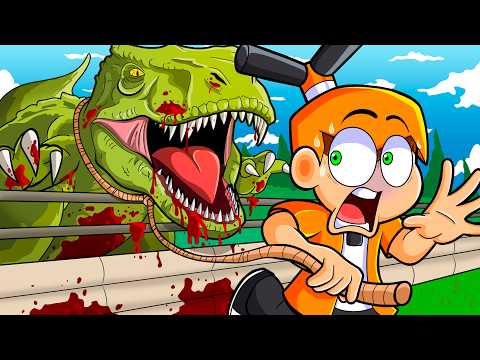¡Abrí un PARQUE con los DINOSAURIOS más RAROS de ROBLOX! 🦖🔥