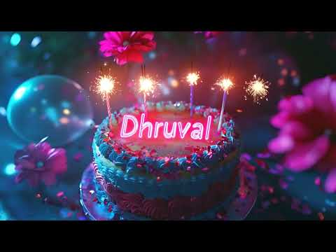 Happy Birthday Dhruval - Happy Birthday Tu U Song Remix, Exclusive Celebration