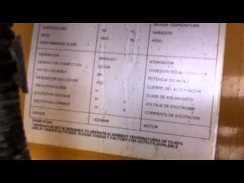 DPX Power: Caterpillar 3412 900F generator set | DPX-1304