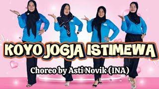 Download lagu Koyo Jogja Istimewa - Line Dance | Choreo by  @astinovik (INA) | Asti & Friends mp3