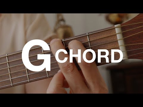 KC Chords: How to play the G chord on guitar