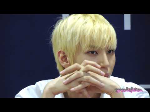 140615 VIXX Incheon Fan Sign - Leo Don't Look At Us Like That