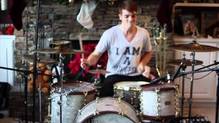 Relient K - Angels We Have Heard On High / Deck The Halls HD Drum Cover (Studio Quality)