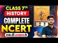 NCERT Class 7 History Complete Class 7th NCERT History In One Shot UPPSC Wallah