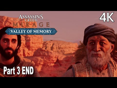 Assassin's Creed Mirage: Valley of Memory Gameplay Walkthrough Part 3 END (FULL GAME) 4K