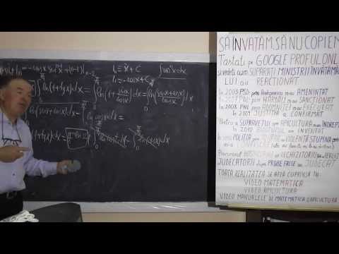3/3 Lectia 206 - Calcul integral si notiuni conexe cu Ciprian - clasa 12 - Matematica Proful Online