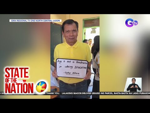State of the Nation Part 3: #PusuanNaYan, Ang Senior High School graduate na Lolo