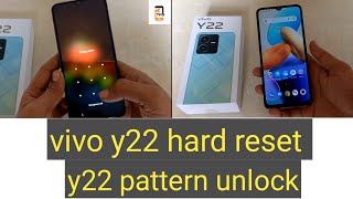 vivo y22 hard reset and factory reset| vivo v2207 hard reset | y22 pattern unlock@techygvishal