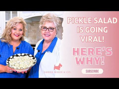 Summer BBQ Game-Changer! | This VIRAL Pickle Salad Is Blowing Everyone’s Mind! 🥒💥
