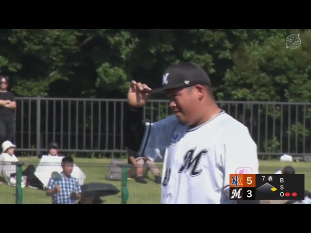【ファーム】3球三振!! マリーンズ・澤田圭佑 回跨ぎも無失点の好リリーフ!!  2024年6月29日 千葉ロッテマリーンズ 対 オイシックス新潟アルビレックスBC