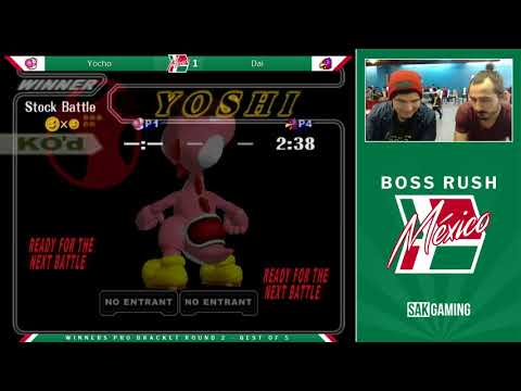 Boss Rush Mexico WR2 - Yochi (Yoshi) vs Dai (Falco)