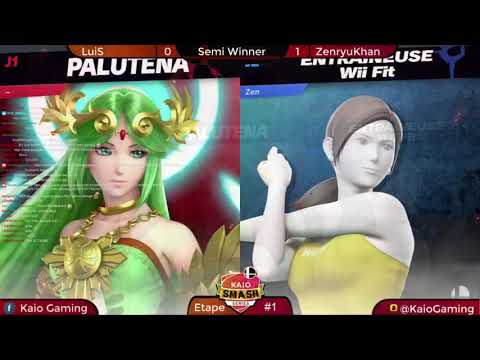 [Kaio Smash Series #1] Luis (Palutena) Vs ZenryuKhan (WiiFit Trainer)