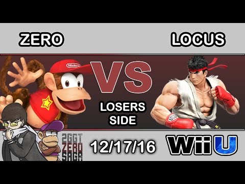 2GGT: ZeRo Saga - TSM | ZeRo (Diddy Kong) Vs. UBCEA | Locus (Ryu) Losers Side - Smash Wii U