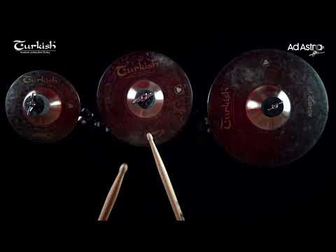6", 8", 10" Splashes from Turkish Cymbals, Ad Astra series By Özgür Can Öney