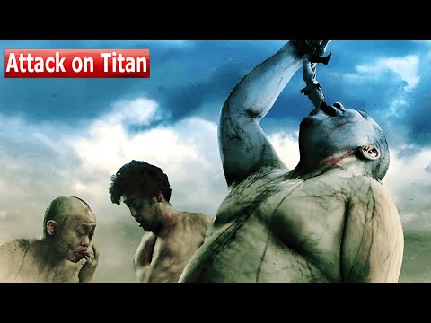 Attack on Titan 1+2 (2015) Film Explained in Hindi/Urdu | Attack on Titen Summarized हिन्दी