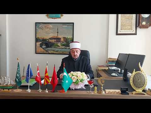 Urimi Myftiut te Struges Mr. Salim ef Sulejmani me ardhjen e  muajit Ramazan 2022.