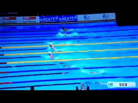Berlin 2014 swimming final 100m breaststroke - men