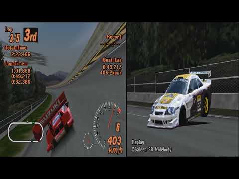 Gran Turismo 2 - Broken Hard AI Mode - Suzuki Escudo - Test Course - Duckstation - 60 Fps