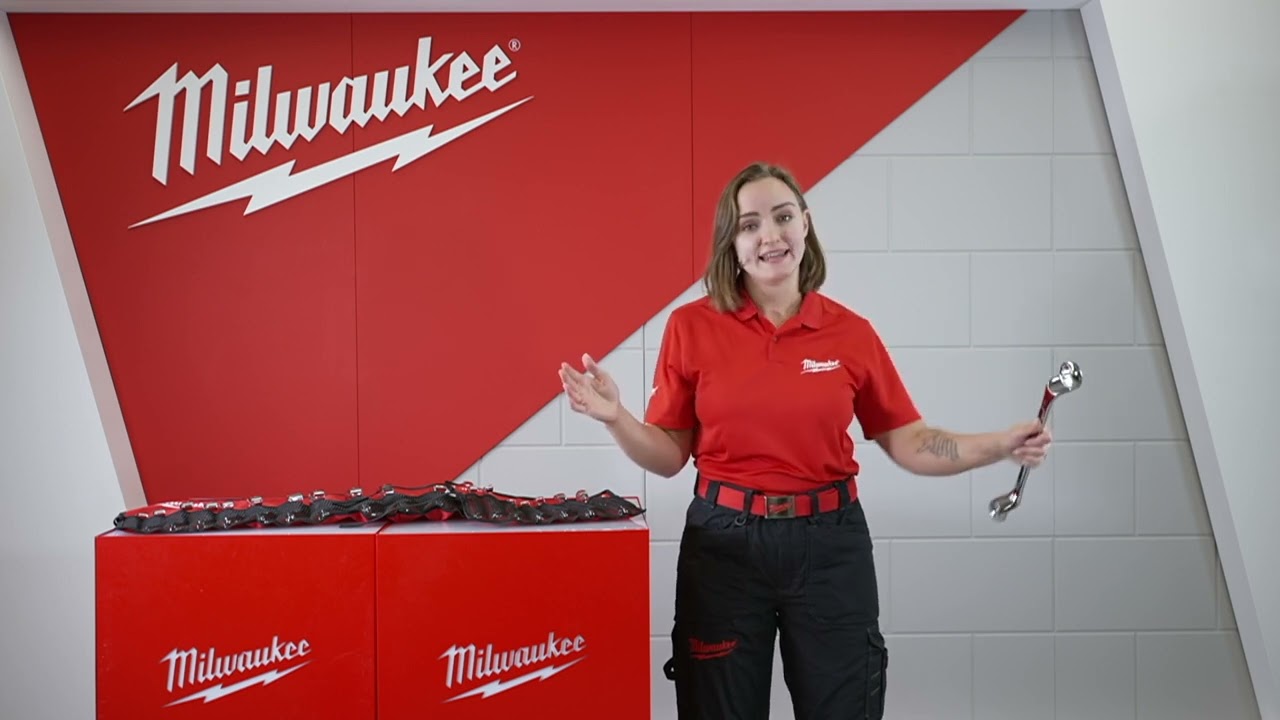 Набір ключів накидних метричних хромованих , MILWAUKEE 4932492738