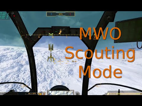 Mechwarrior Online Scouting Gameplay in Griffin GRF-2N