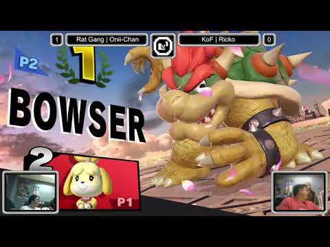 Level 01 Ultimate Weekly #22 - Onii-Chan (Bowser) vs KoF | Ricko (Isabelle, Incineroar) WR3