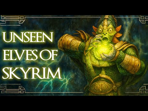 The Elves You Didn't See in Skyrim - The Unexplained Mystery of the Maormer - Elder Scrolls Lore