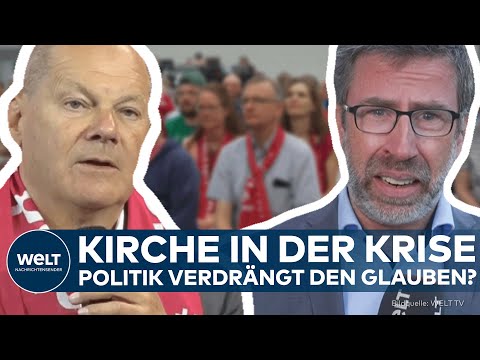 KIRCHENTAG IN HANNOVER: Kirche wird politisch! Scholz diskutiert über Glauben, Waffen und Klimakrise