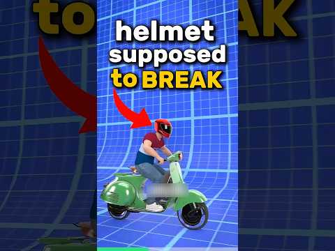 helmet supposed to break