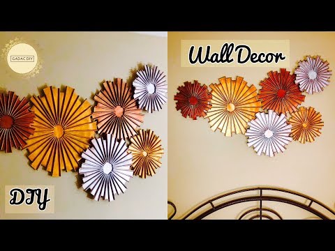 Craft ideas for home decor|wall hanging craft ideas|Paper Crafts|unique wall hanging| diy wall decor Video