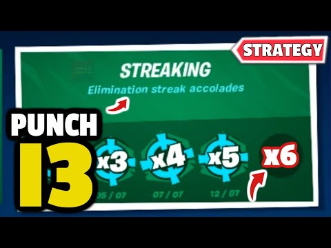 Fortnite Streaking Punch Card - Fortnite I3 Punch Card - Fortnite Streak Punch Card Challenge