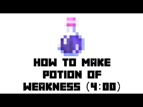 MCBasic - Minecraft: How to Make Potion of Weakness(4:00)