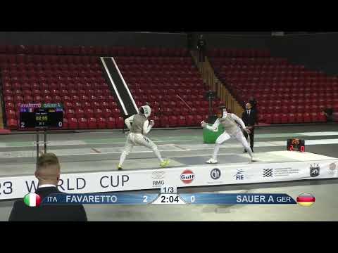 Tbilisi World Cup 2023 SWF - GOLD - Martina Favaretto ITA v Anne Sauer GER
