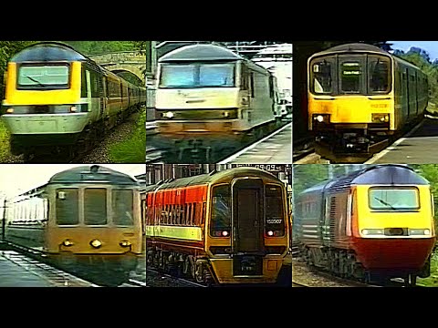 UK's HST's, DMU's & Electric Trains of the Late 1990's (Documentary)