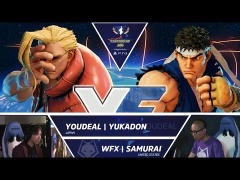 SFV: YOUDEAL Yukadon vs WFX Samurai - Capcom Cup 2016 Day 1 Top 32 - CPT2016