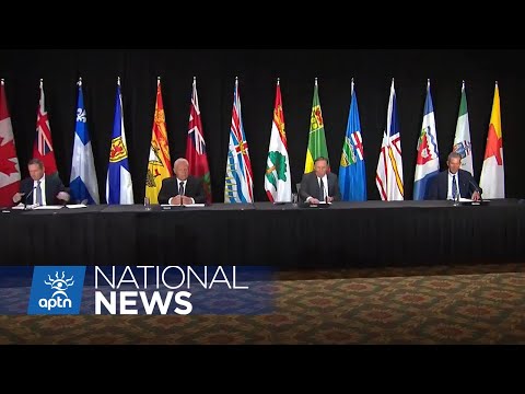 Premiers hold news conference ahead of federal Throne Speech | APTN News