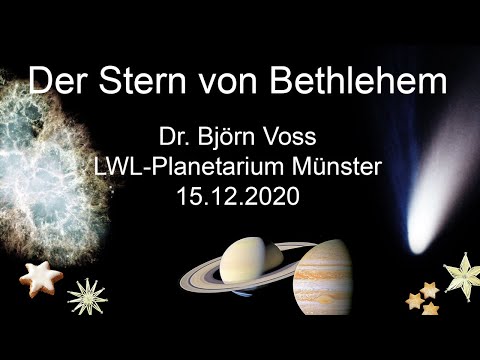 Der Stern von Bethlehem | Vortrag: Dr. Björn Voss