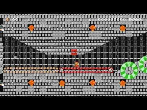 Collapsing Corridor Rush by Guscha - Super Mario Maker 2 - No Commentary 1bv